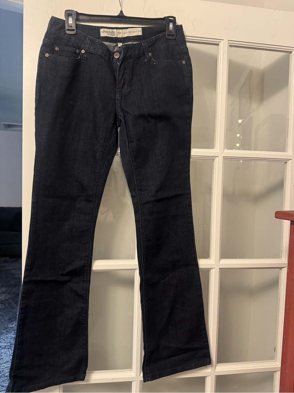 Charlotte Russe Dark Blue Flare Jeans